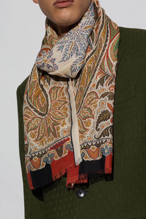 Etro Patterned Scarf Mens Accessories Vitkac